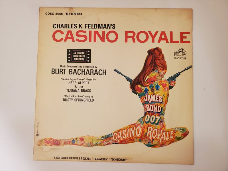 Burt Bacharach Casino Royale (Original Soundtrack Recording) vinyl record